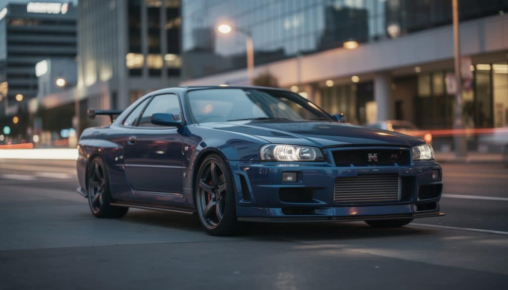 découvrez la nissan r34 skyline sedan : ses caractéristiques techniques, ses performances impressionnantes et son prix pour tout savoir sur cette icône automobile.