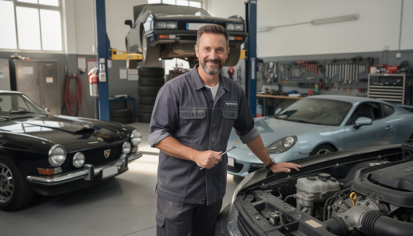 découvrez aurélien letheux, mécanicien expert et animateur passionné de wheeler dealers france, qui restaure des voitures anciennes avec savoir-faire et enthousiasme.