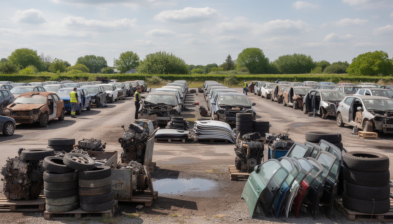 casse 77 propose la vente de pièces détachées automobiles et un service de casse auto en seine-et-marne. trouvez des pièces d'occasion de qualité pour toutes marques de véhicules.