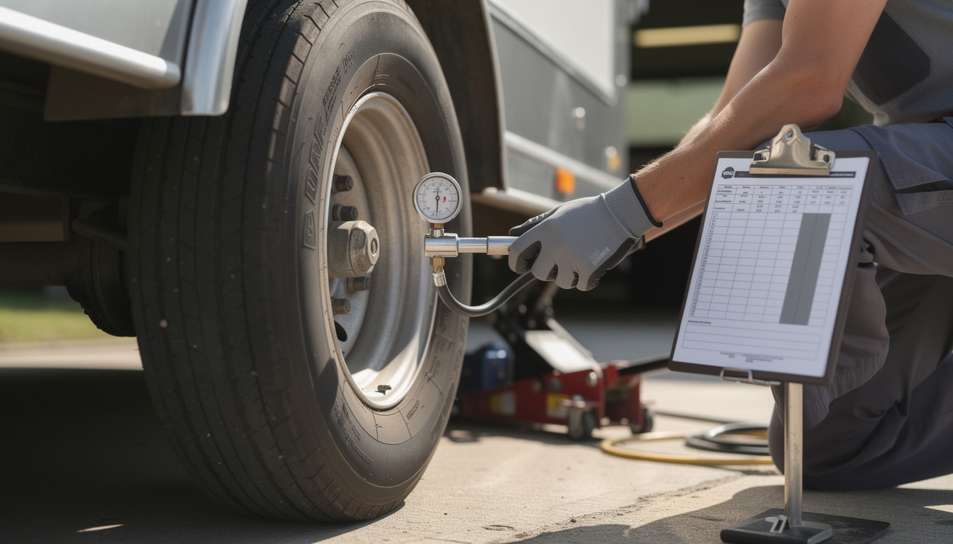 découvrez nos conseils pratiques et un tableau de gonflage pour maintenir la pression idéale des pneus de votre remorque, garantissant sécurité et performance sur la route.