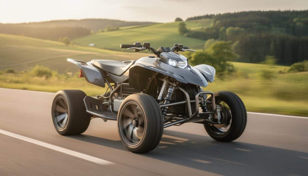 découvrez notre quad électrique adulte homologué alliant puissance et autonomie optimale pour des aventures en toute sécurité et respectueuses de l'environnement.