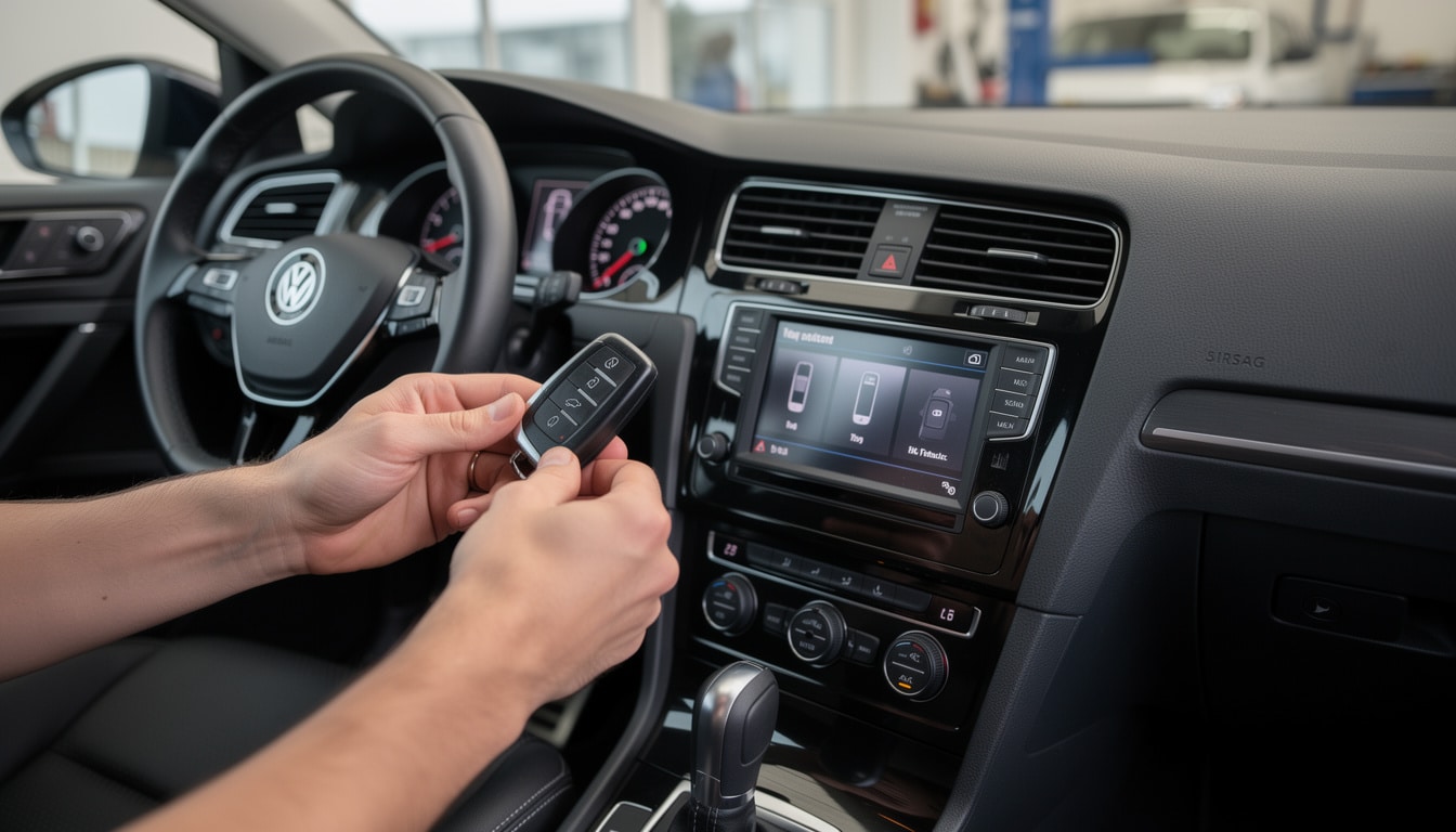 découvrez comment reprogrammer la clé de votre volkswagen golf 7 facilement et rapidement grâce à notre guide étape par étape.