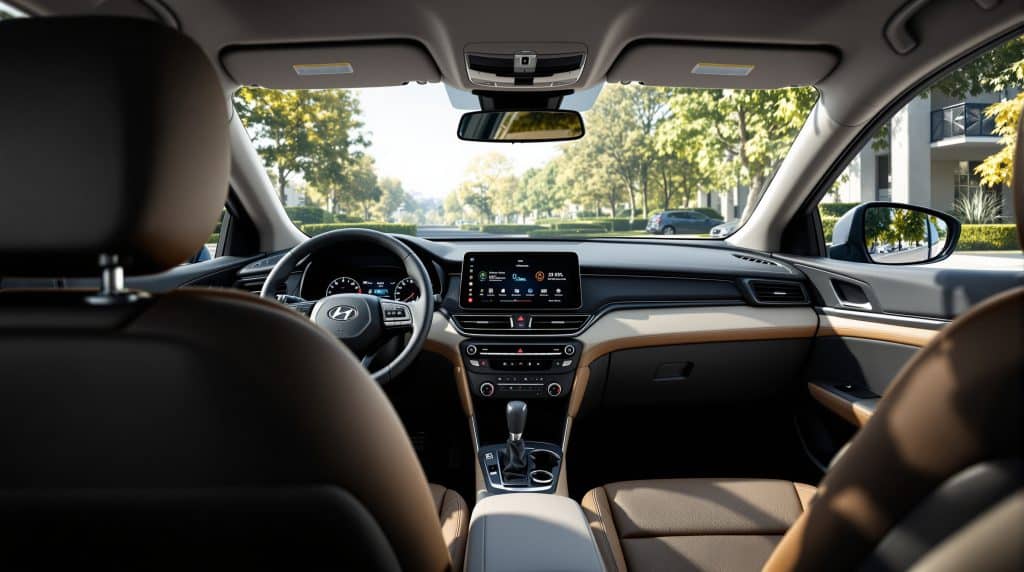découvrez l'intérieur de la hyundai i20 2026 : un design moderne, un confort optimal et des technologies de pointe pour une expérience de conduite unique.