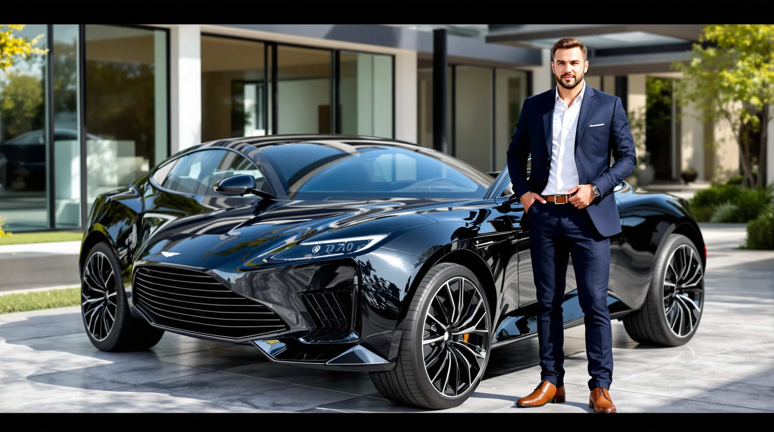 découvrez la puissance et le luxe de l'aston martin dbx 707 conduite par squeezie, un mélange unique de performance et d'élégance.