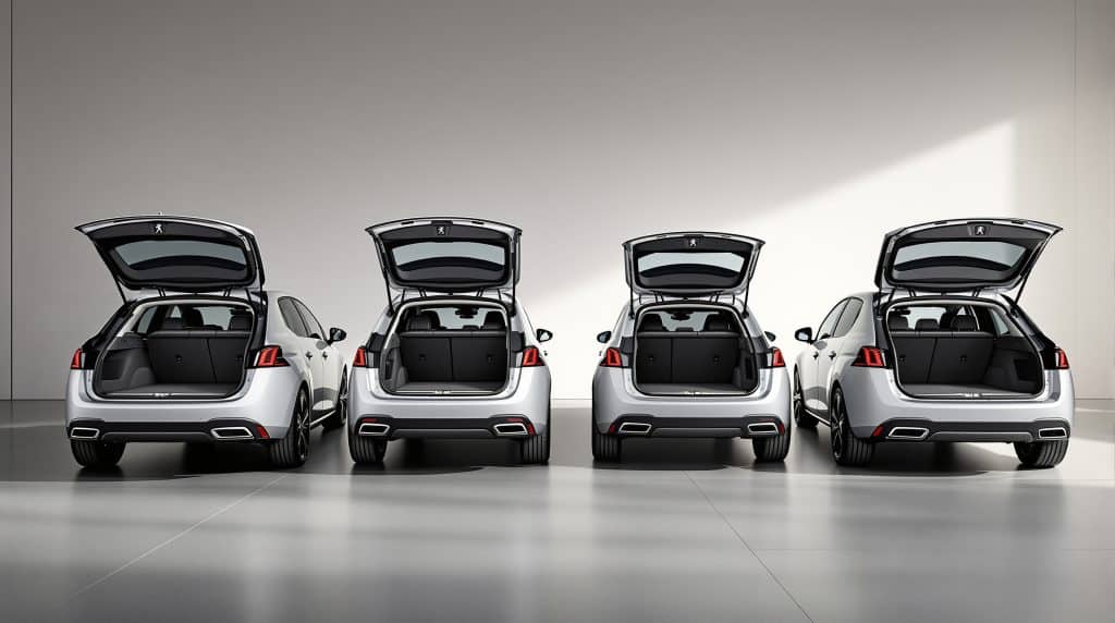 découvrez le volume du coffre de la peugeot 308 2026 selon les différentes versions et modèles pour choisir la configuration qui vous convient.