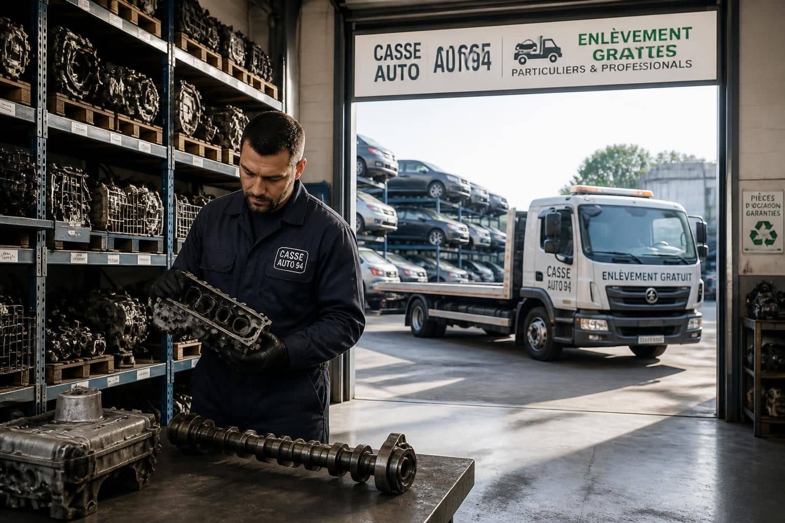 casse auto 94 : trouvez des pièces d’occasion de qualité et profitez de l’enlèvement gratuit de véhicules dans tout le val-de-marne. service rapide et fiable pour votre voiture.