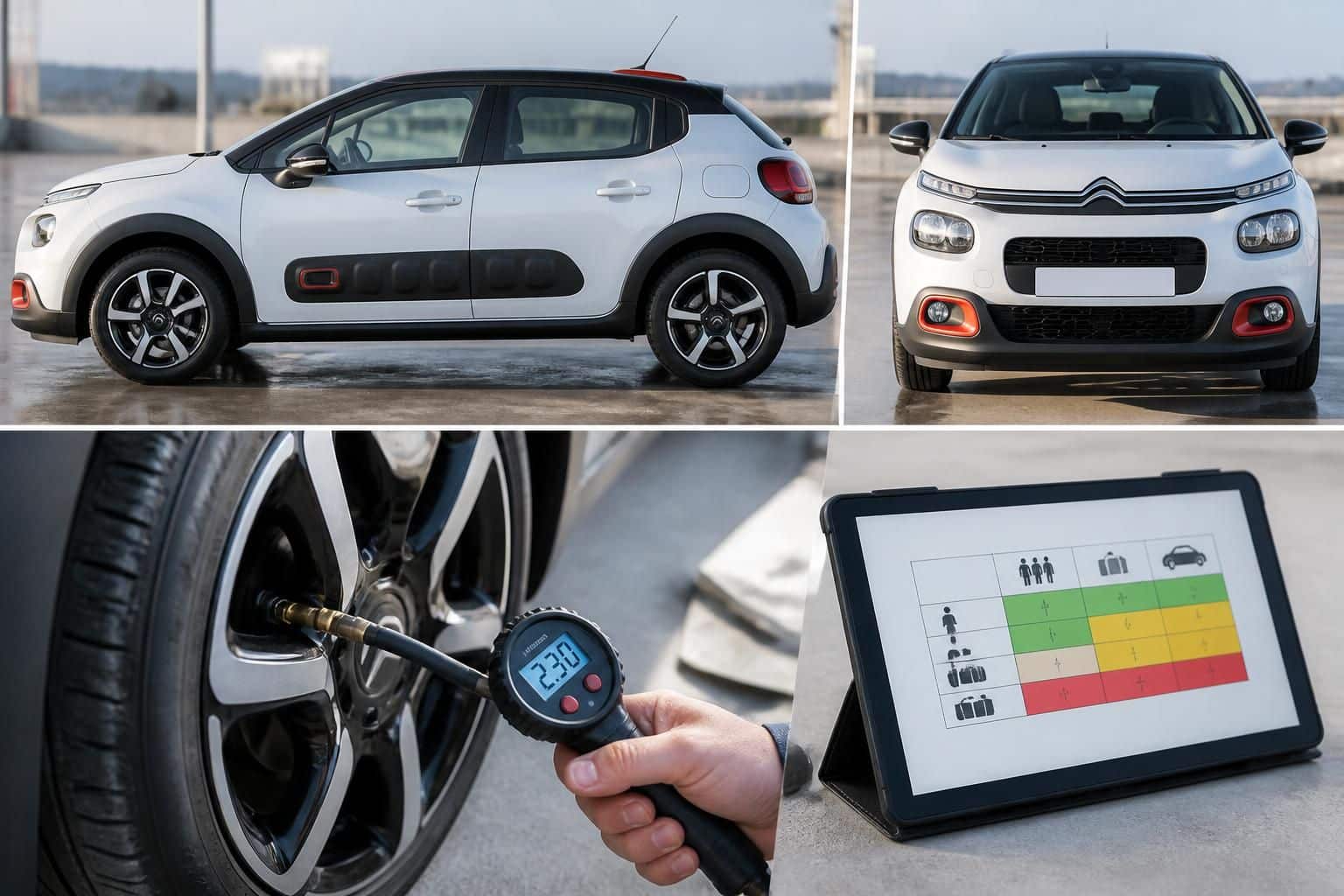 découvrez les valeurs recommandées de pression des pneus pour votre citroën c3 ainsi que des conseils pratiques pour assurer votre sécurité et optimiser la performance de votre véhicule.