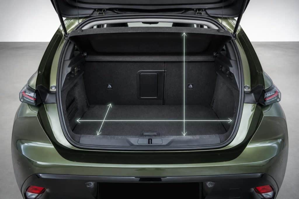 découvrez la capacité et les dimensions détaillées du volume de coffre de la peugeot 308 pour mieux organiser votre espace de chargement.