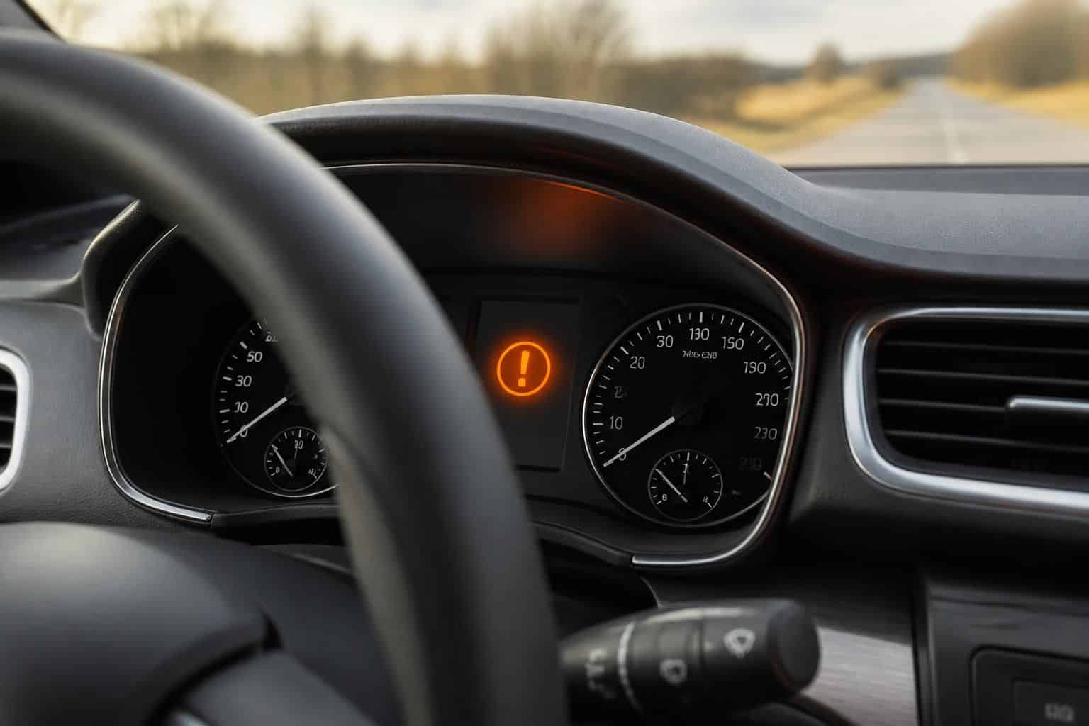 découvrez la signification du voyant orange en forme de point d'exclamation sur votre voiture et apprenez les solutions rapides pour assurer votre sécurité et le bon fonctionnement de votre véhicule.